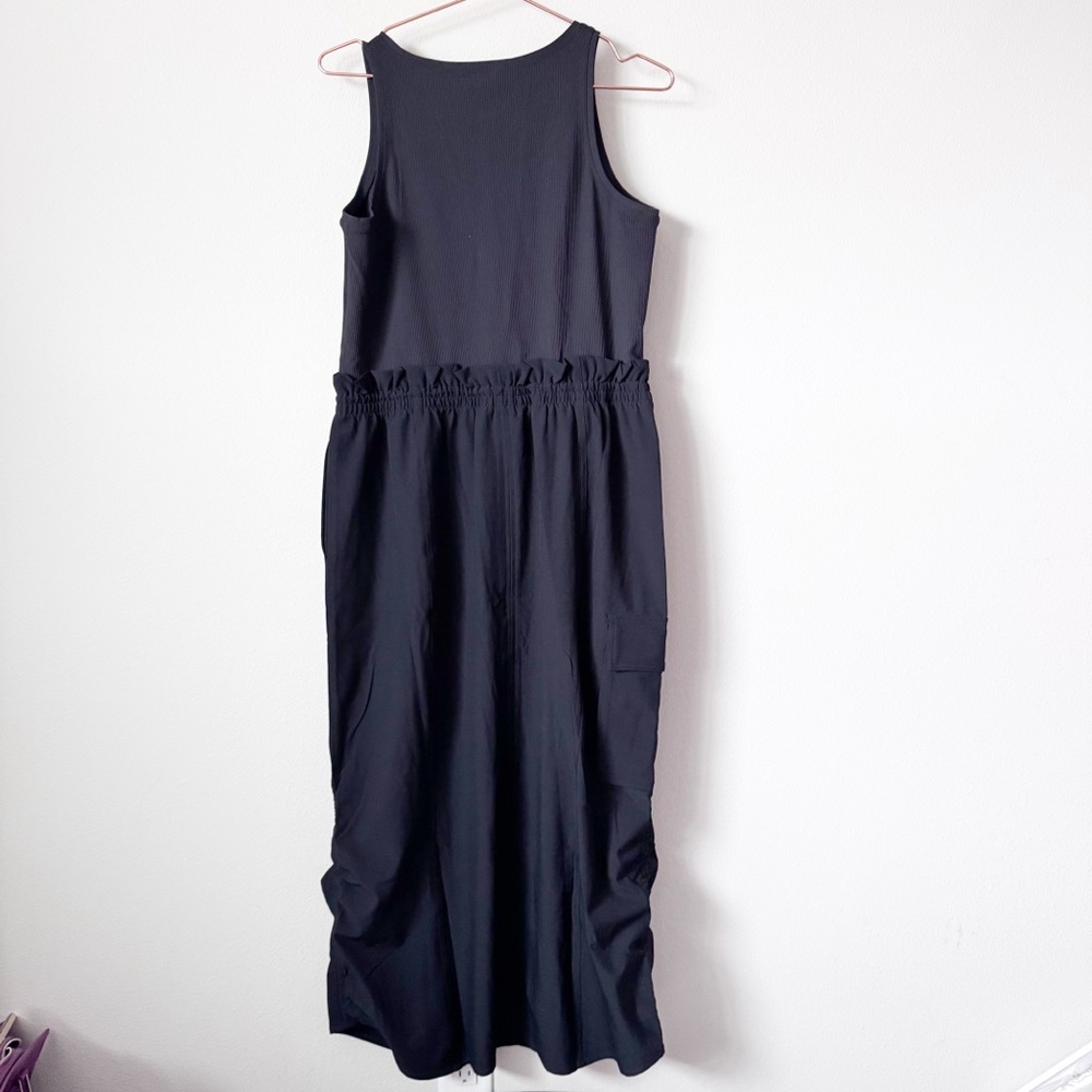 SPANX Casual Fridays Cargo Maxi Dress in Black - Picture 3 of 15